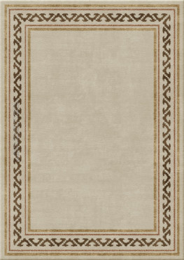 Anna-Veda 5317-ferrule meander- handmade rug,  tibetan (India), 60 knots quality